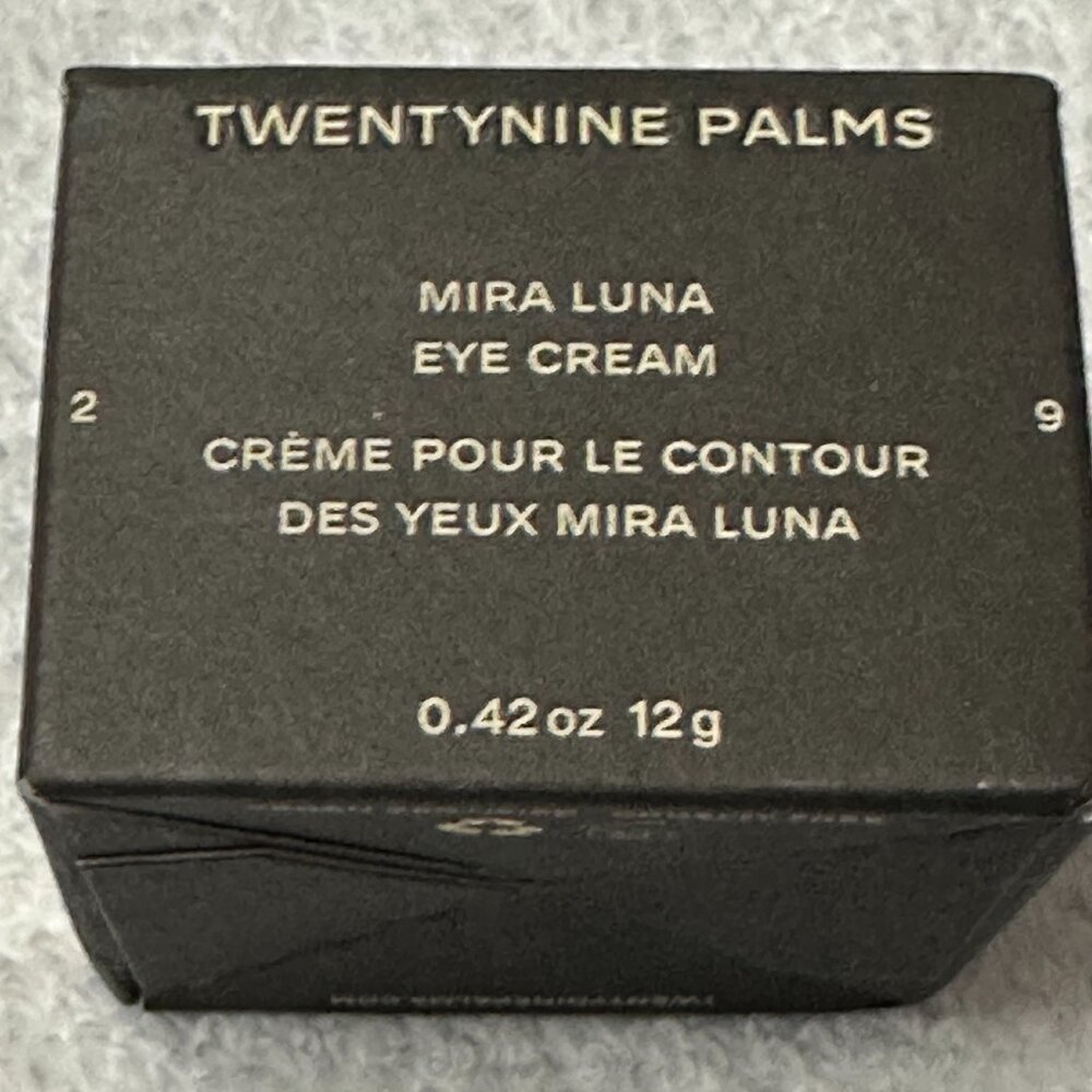 TwentyNine Palms Mira Luna Eye Cream-New-Size 0.42oz